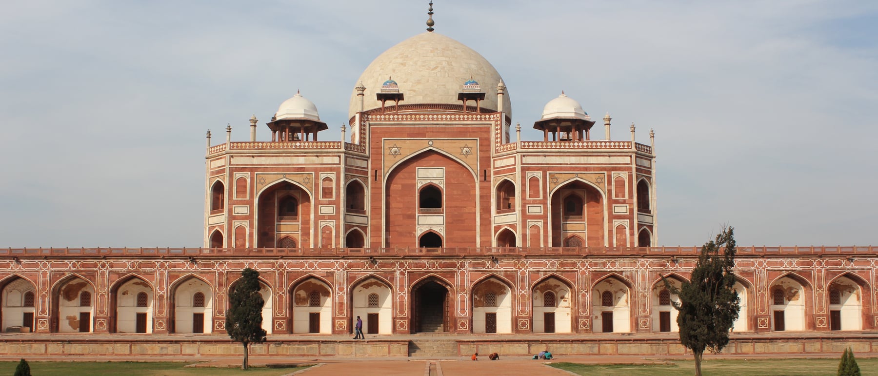 Humayun's Tomb — The first great Mughal garden-tomb — the Taj's ancestor.