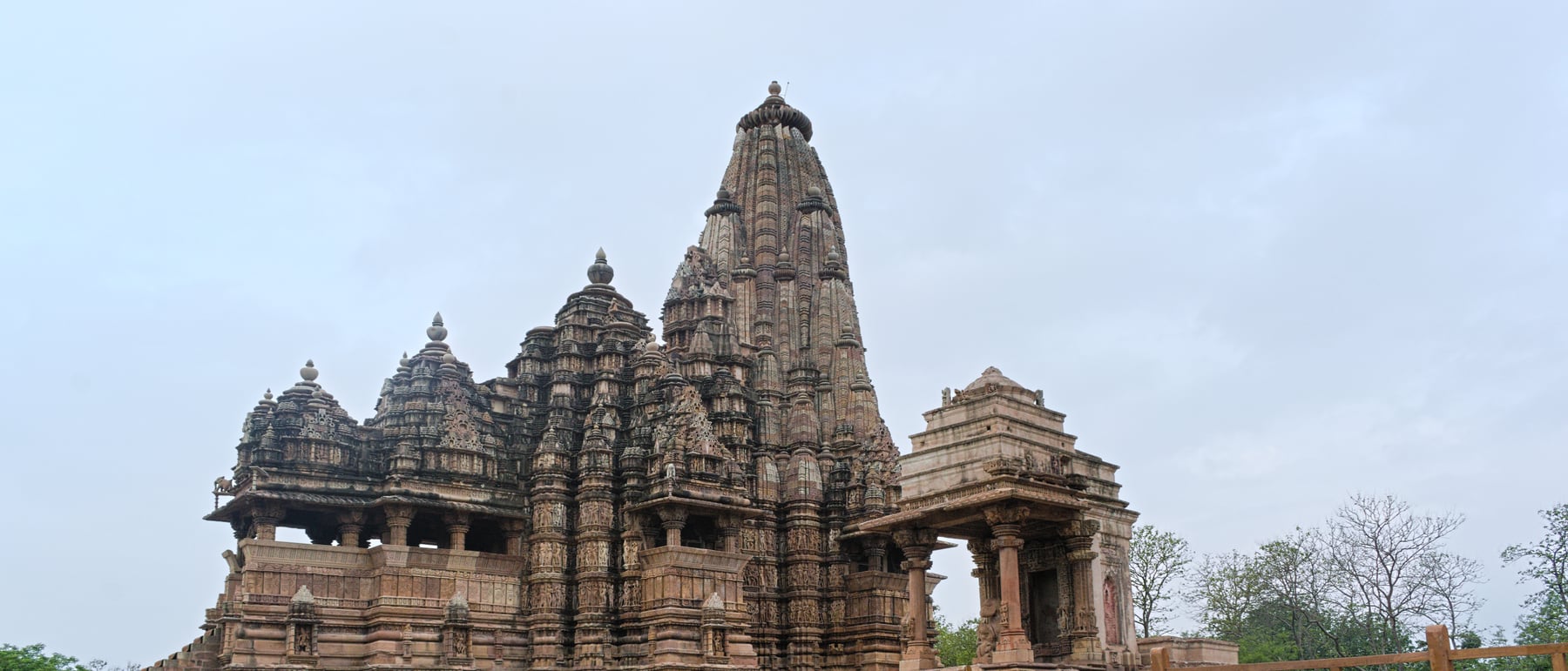 Kandariya Mahadeva Temple, Khajuraho — The summit of Nagara temple architecture, densely sculpted.