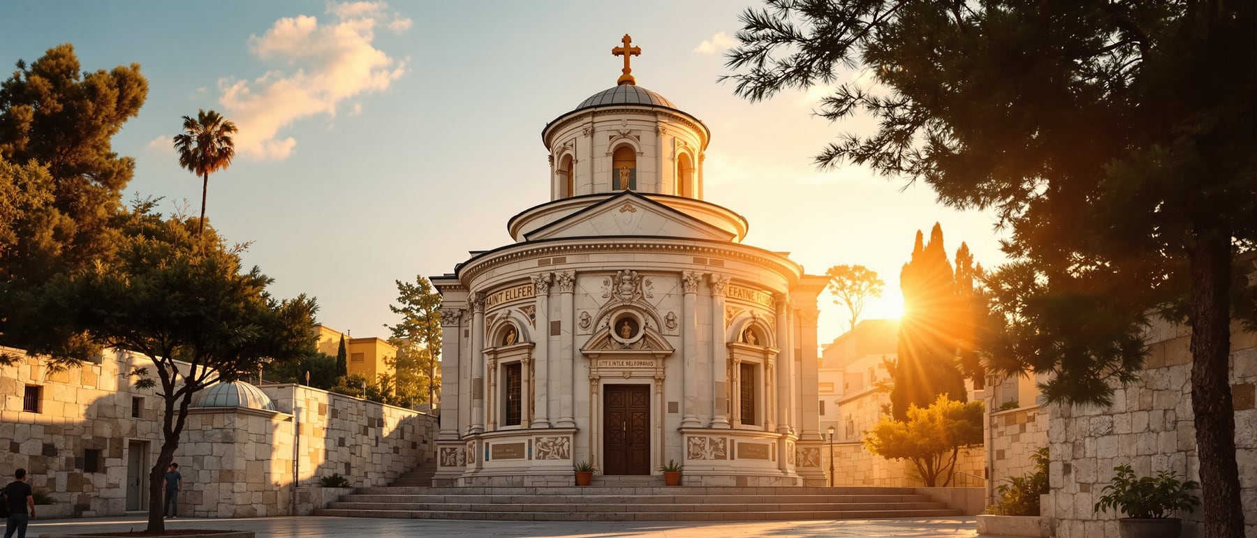 Little Metropolis — A tiny church collaged from ancient spolia.