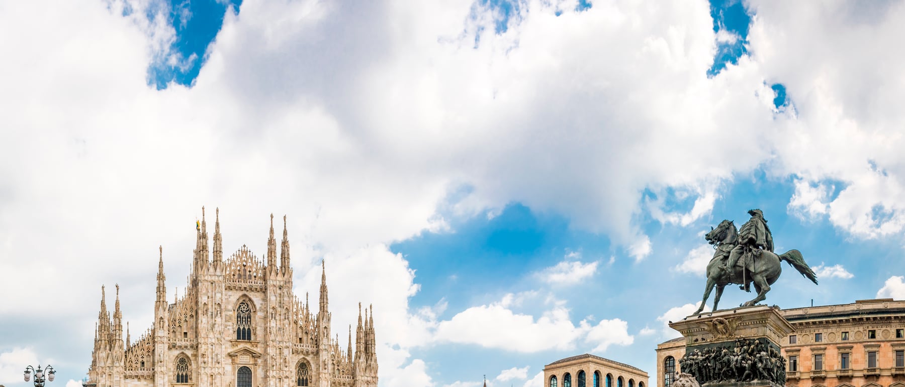 Milan Cathedral (Duomo) — A pinnacled marble mountain, Italian Gothic.