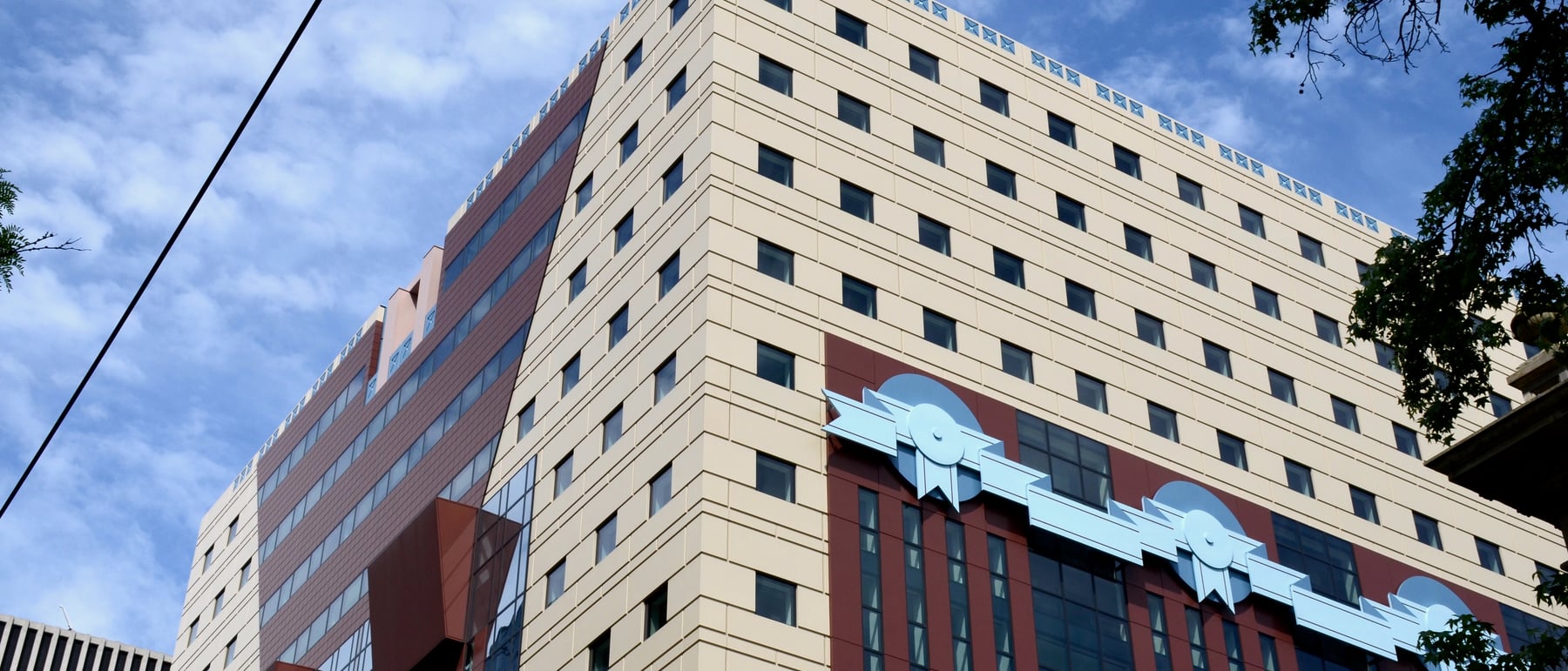 Portland Building — Colour and ornament back on the civic tower.