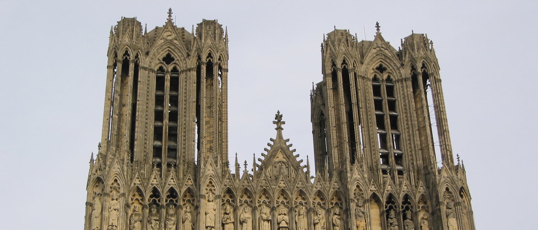 Reims Cathedral — The coronation church, rich in sculpture.