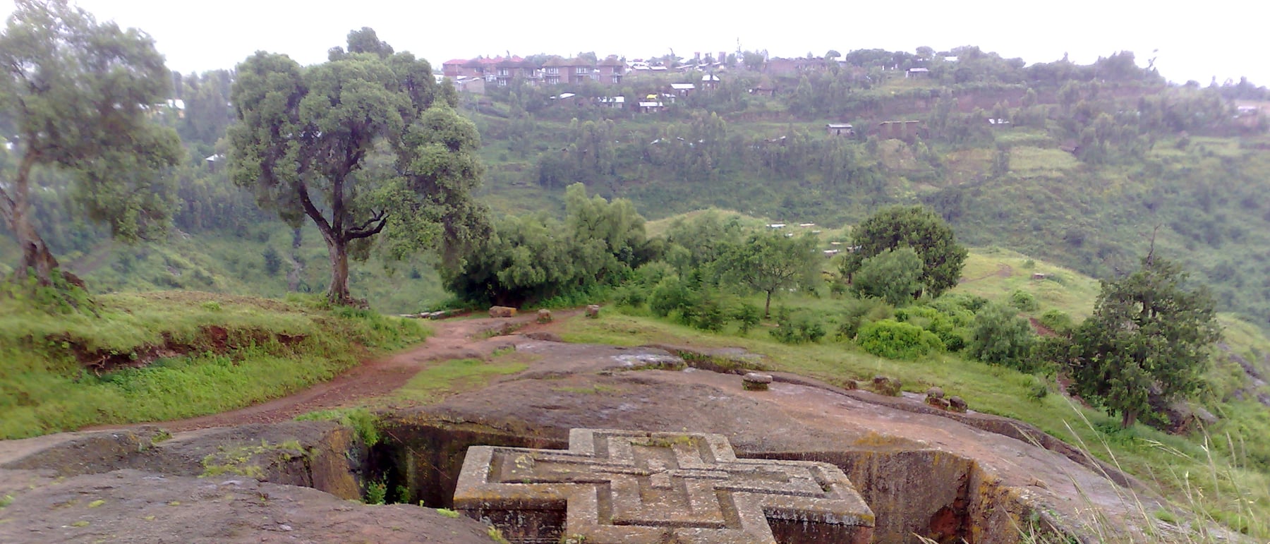 Rock-Hewn Churches of Lalibela — Churches carved down into the rock as a 'New Jerusalem'.