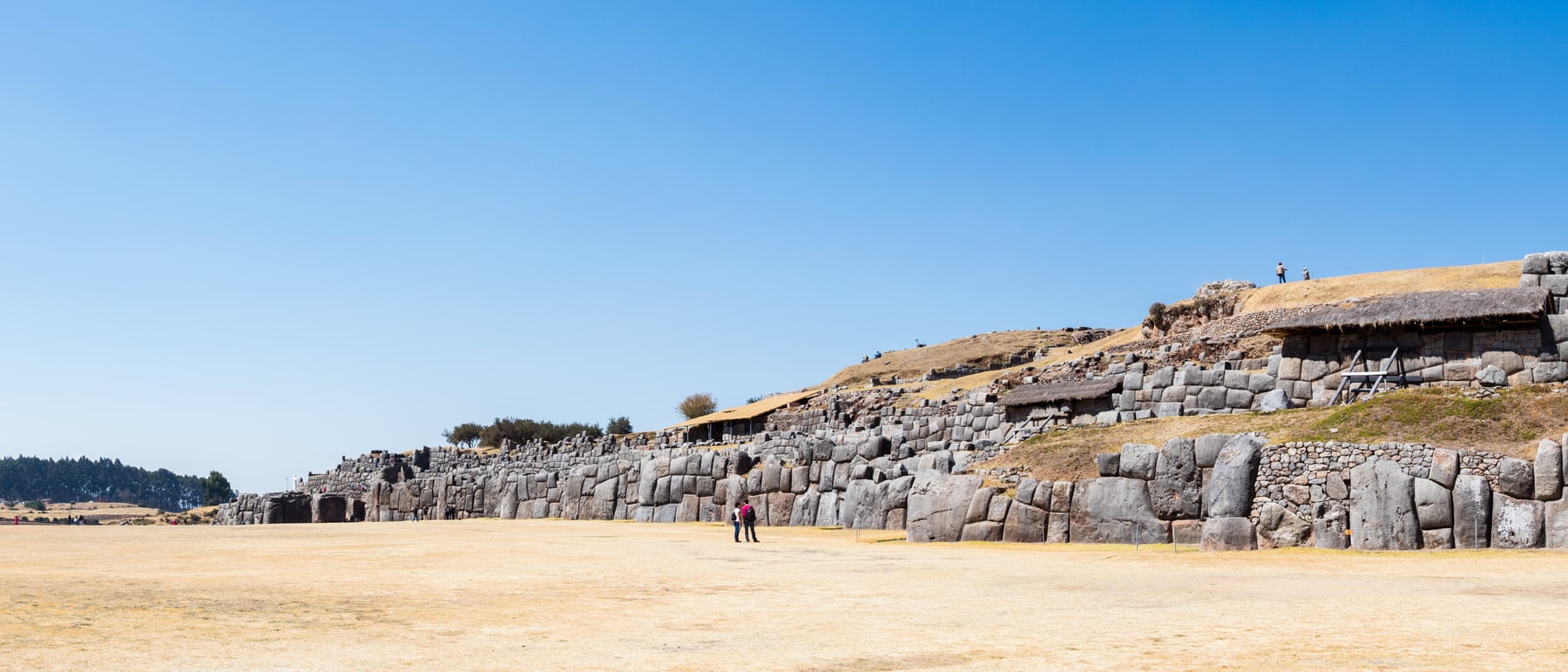 Sacsayhuamán — Cyclopean stones fitted without mortar.