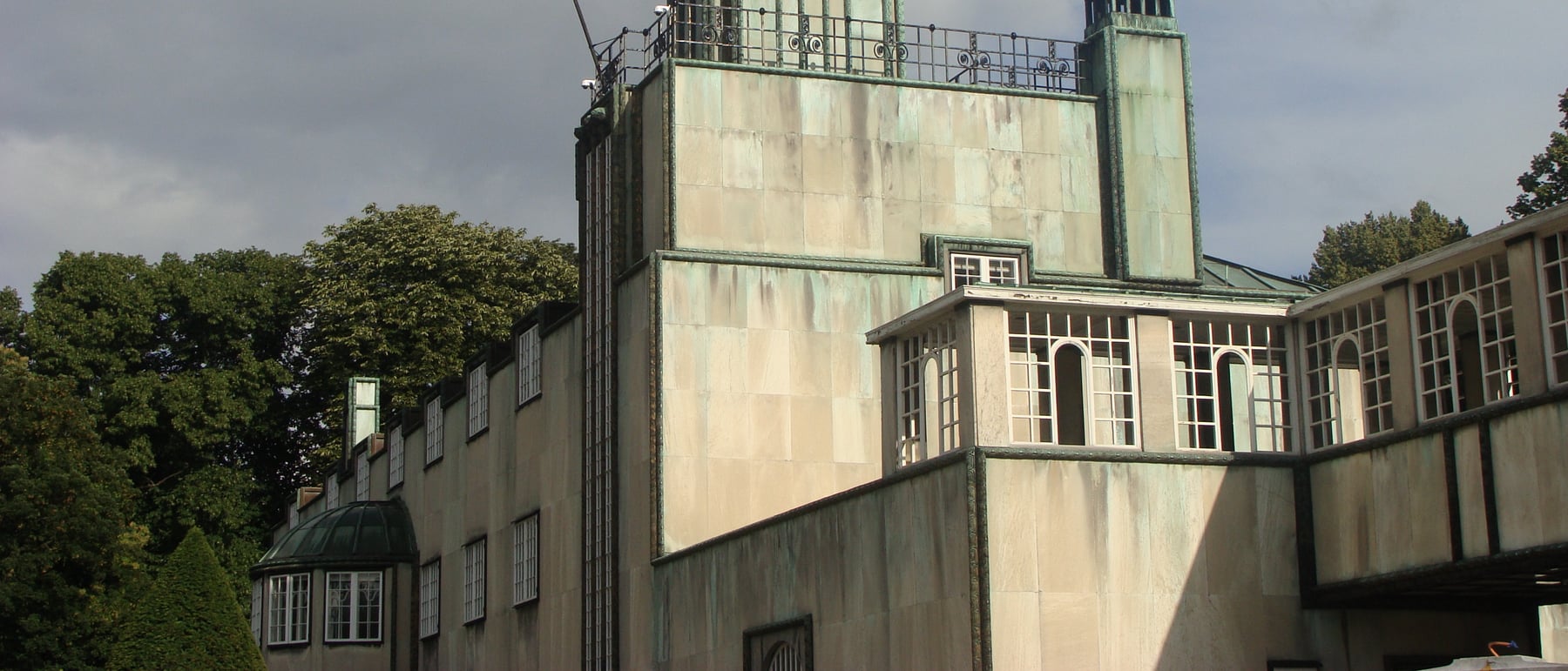 Stoclet Palace — A geometric total-artwork of the Wiener Werkstätte.