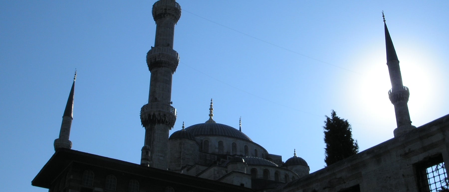 Sultan Ahmed (Blue) Mosque — Cascading domes and Iznik tile.