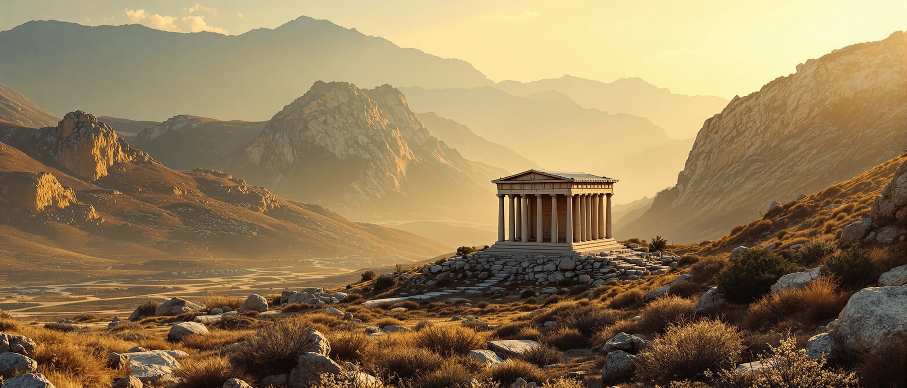 Temple of Apollo, Bassae — Earliest known Corinthian capital.