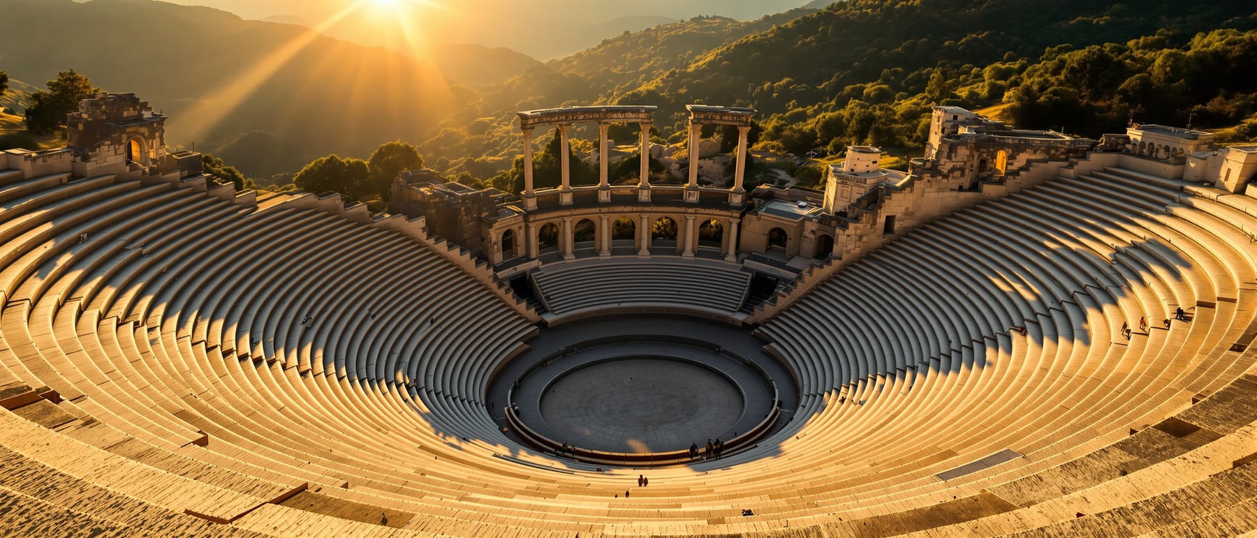 Theatre of Epidaurus — Perfect acoustics carved into a hillside.