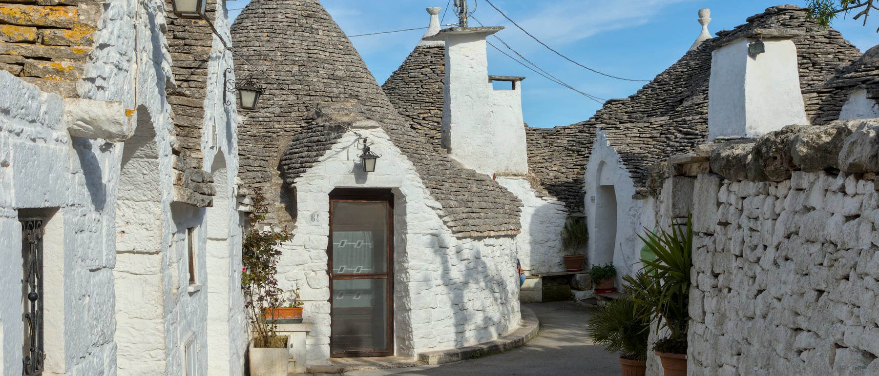 Trulli of Alberobello — Dry-stone conical houses — pure vernacular ingenuity.
