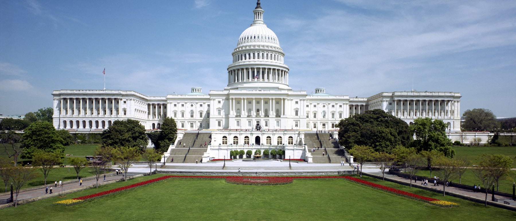 United States Capitol — The dome as a symbol of democratic union.