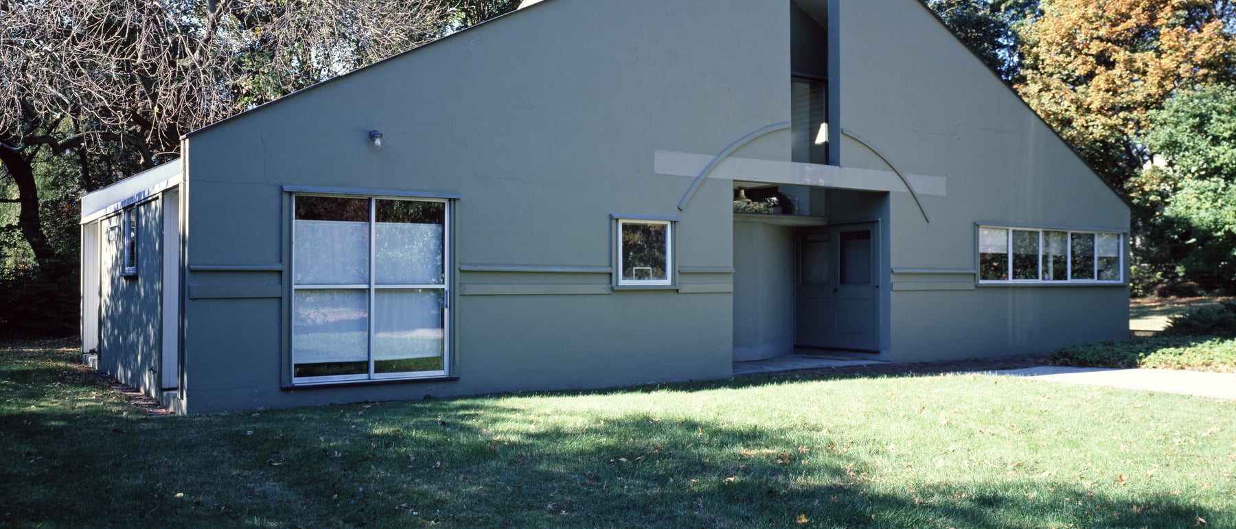 Vanna Venturi House — 'Less is a bore' — the opening shot of Postmodernism.