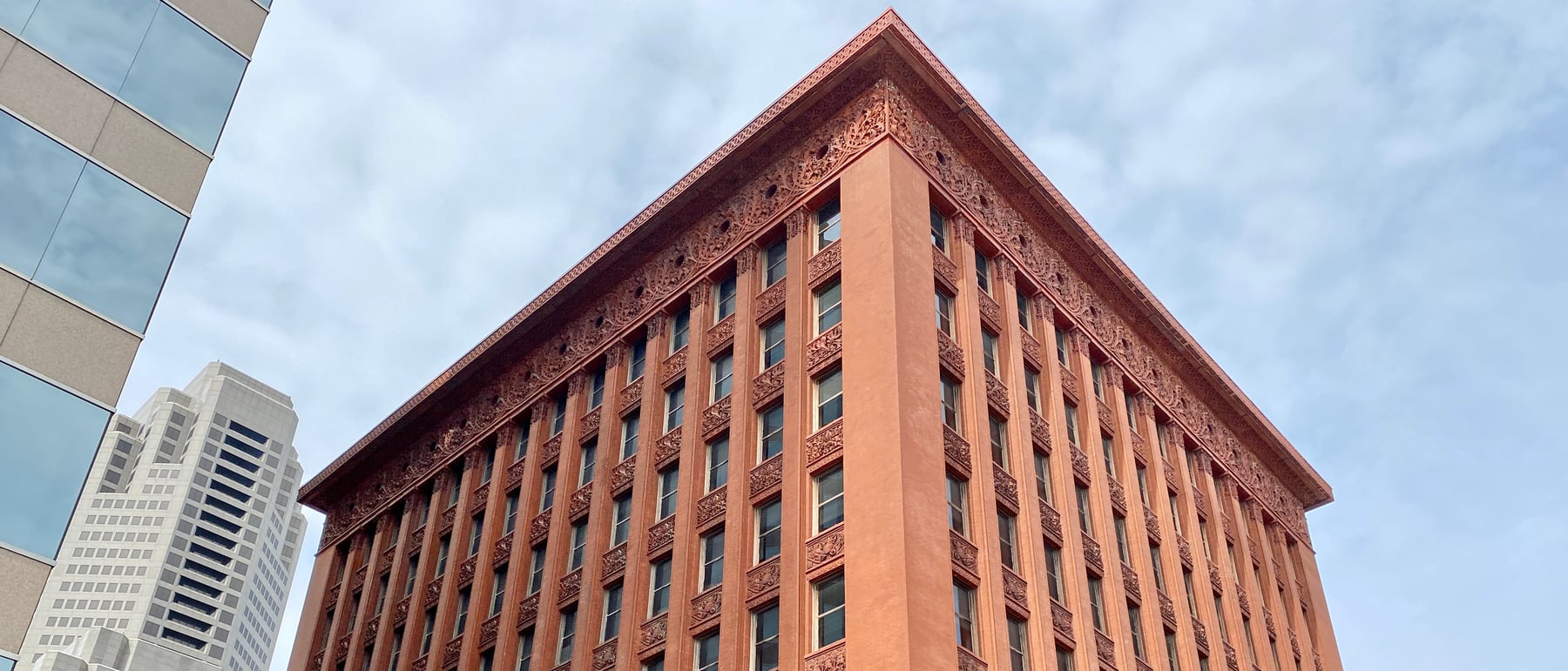 Wainwright Building — 'Form follows function' — the skyscraper finds its expression.