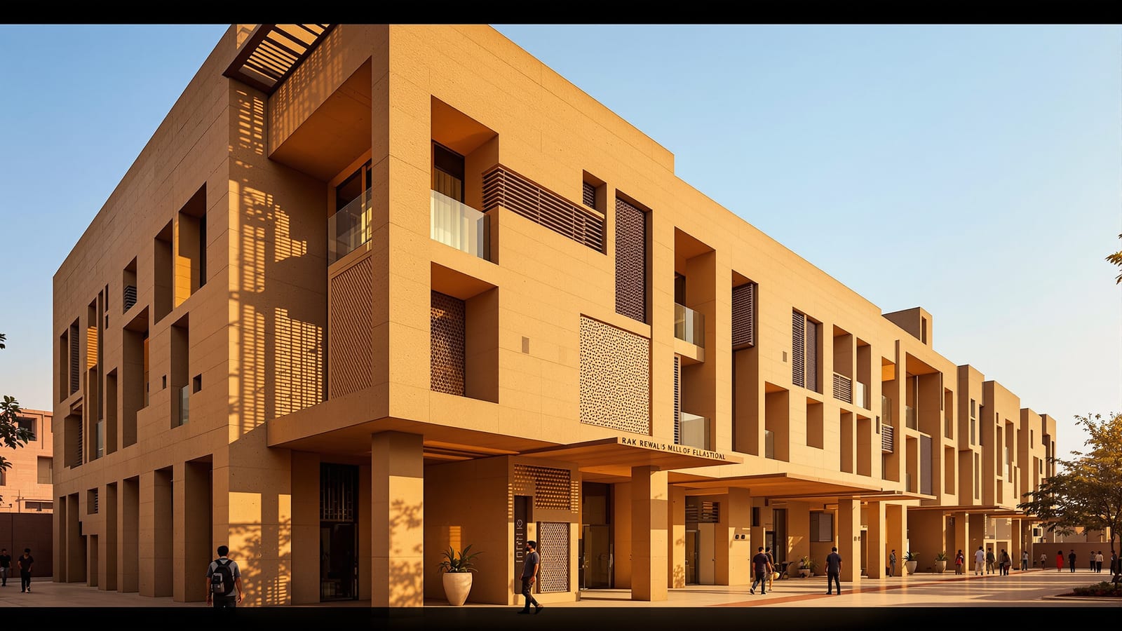 Raj Rewal's Façade Signature: Sandstone, Jaali and the Climate-Rooted Indian Wall