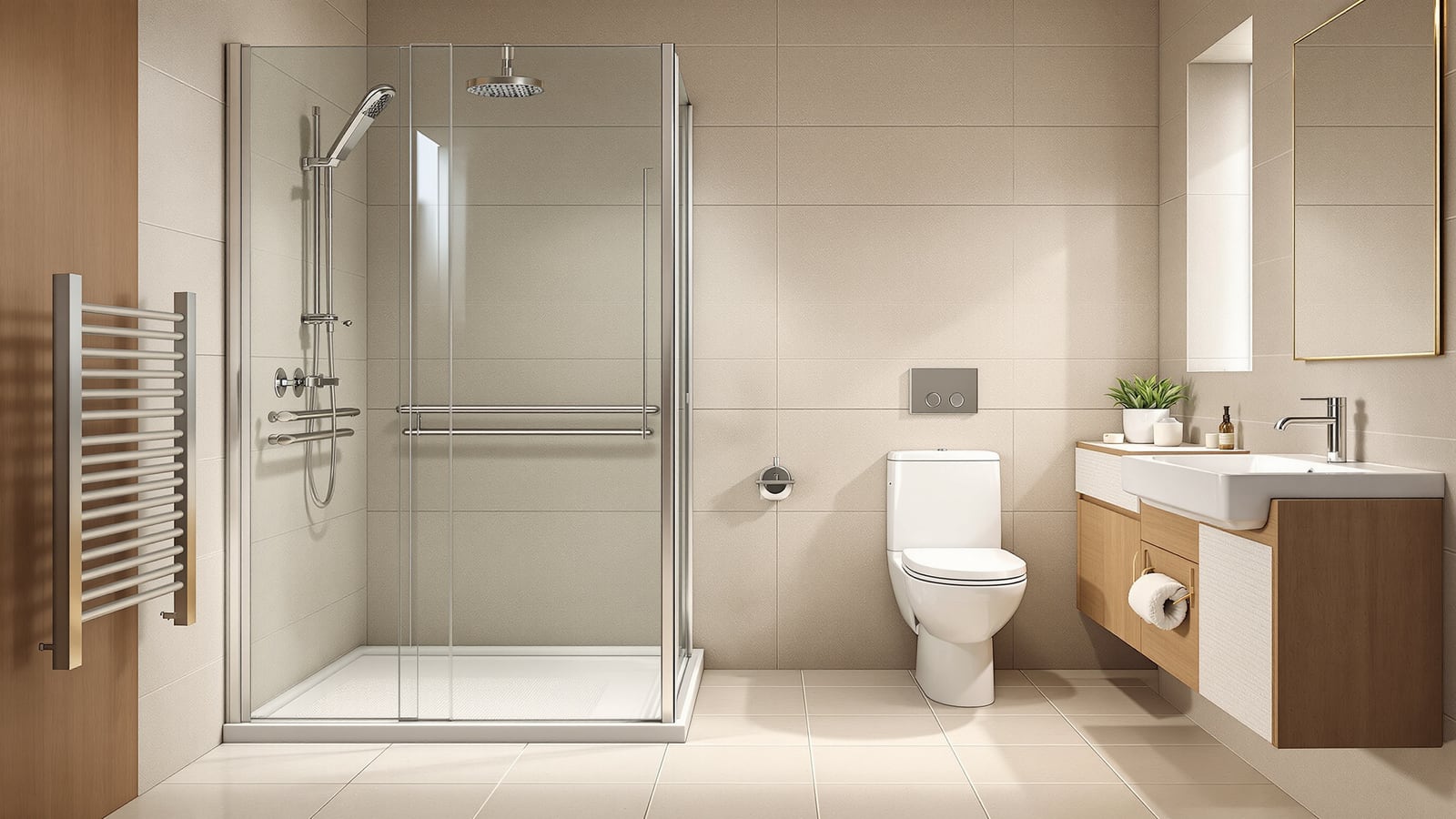 Accessible Bathroom Design India: Universal, Barrier-Free & Wheelchair Layouts