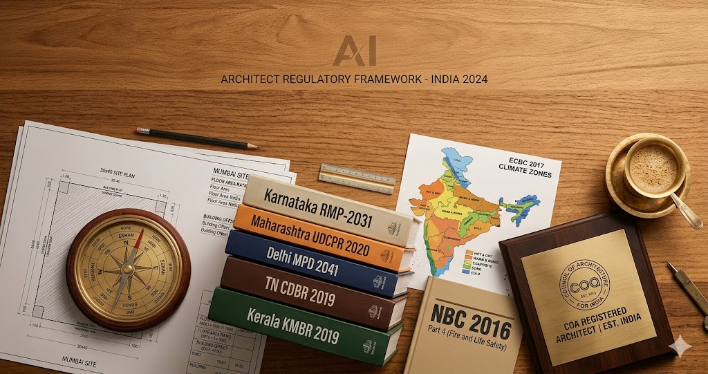 AI architecture software India context Vastu DPDP NBC 2016 regional