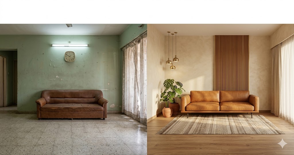 AI Home Renovation — Photo-to-Renovated AI for Existing Indian Homes (2026)