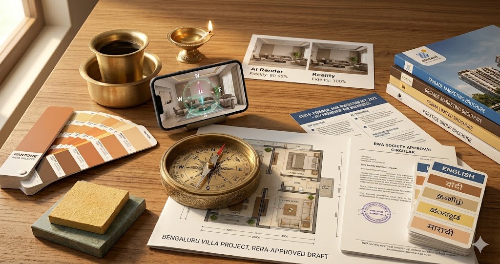 AI home visualization India context Vastu DPDP NBC regional Bengaluru Mumbai Delhi 2026