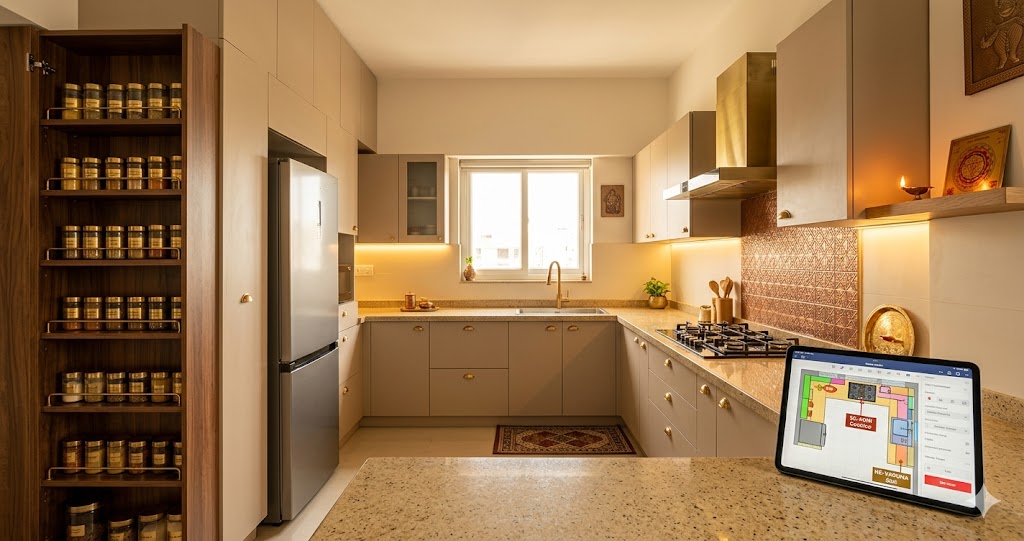 AI Modular Kitchen Planner — Cabinet, Appliance, Vastu AI for Indian Kitchens (2026)