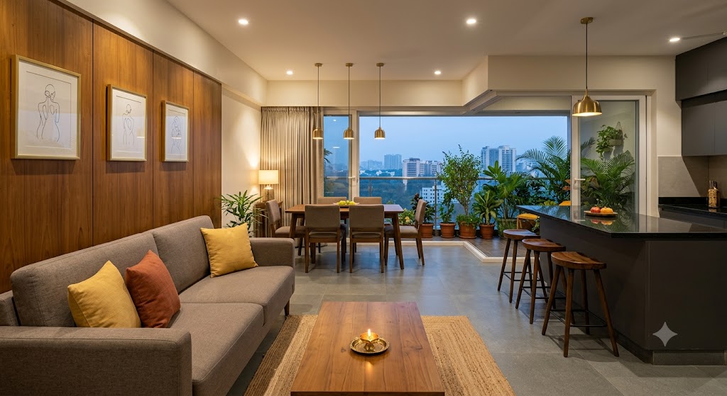 Apartment Interior Planning in India — Society Rules, Typologies, Space-Saving & Costs