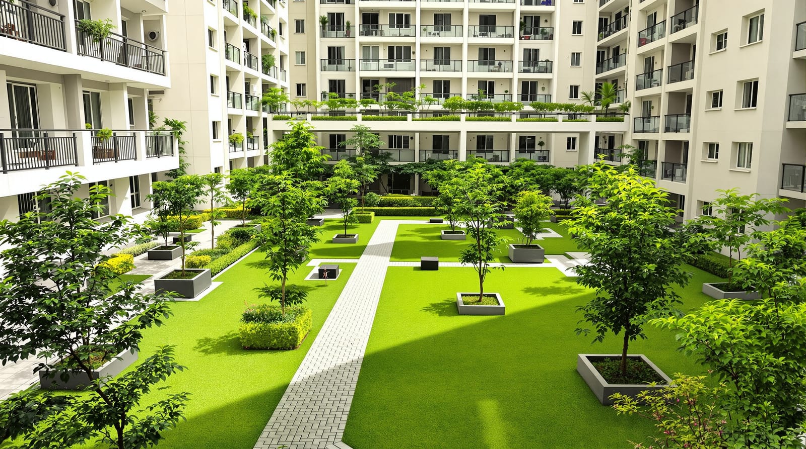 Apartment Landscape Planning