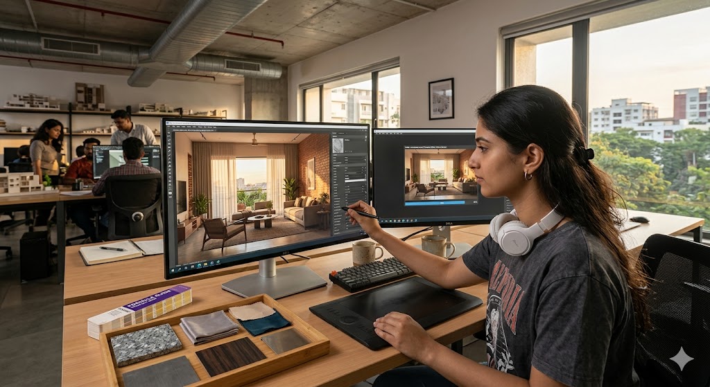 Architectural Visualization for Indian Students — A Working Reference