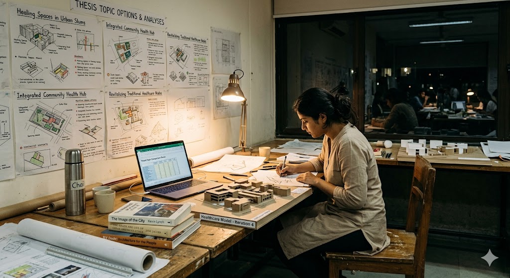 50 Thesis Topics for Indian Architecture Students — A Working Catalogue