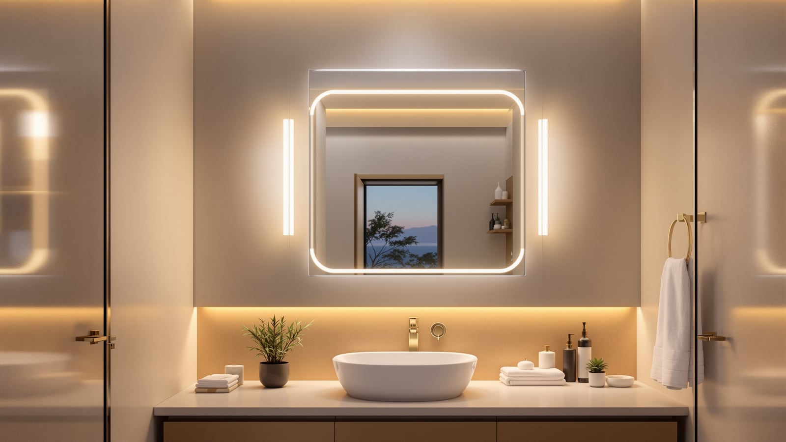 Bathroom Lighting India: The Complete Guide to Layers, Lux, Colour Temperature & IP Safety Zones (2026)