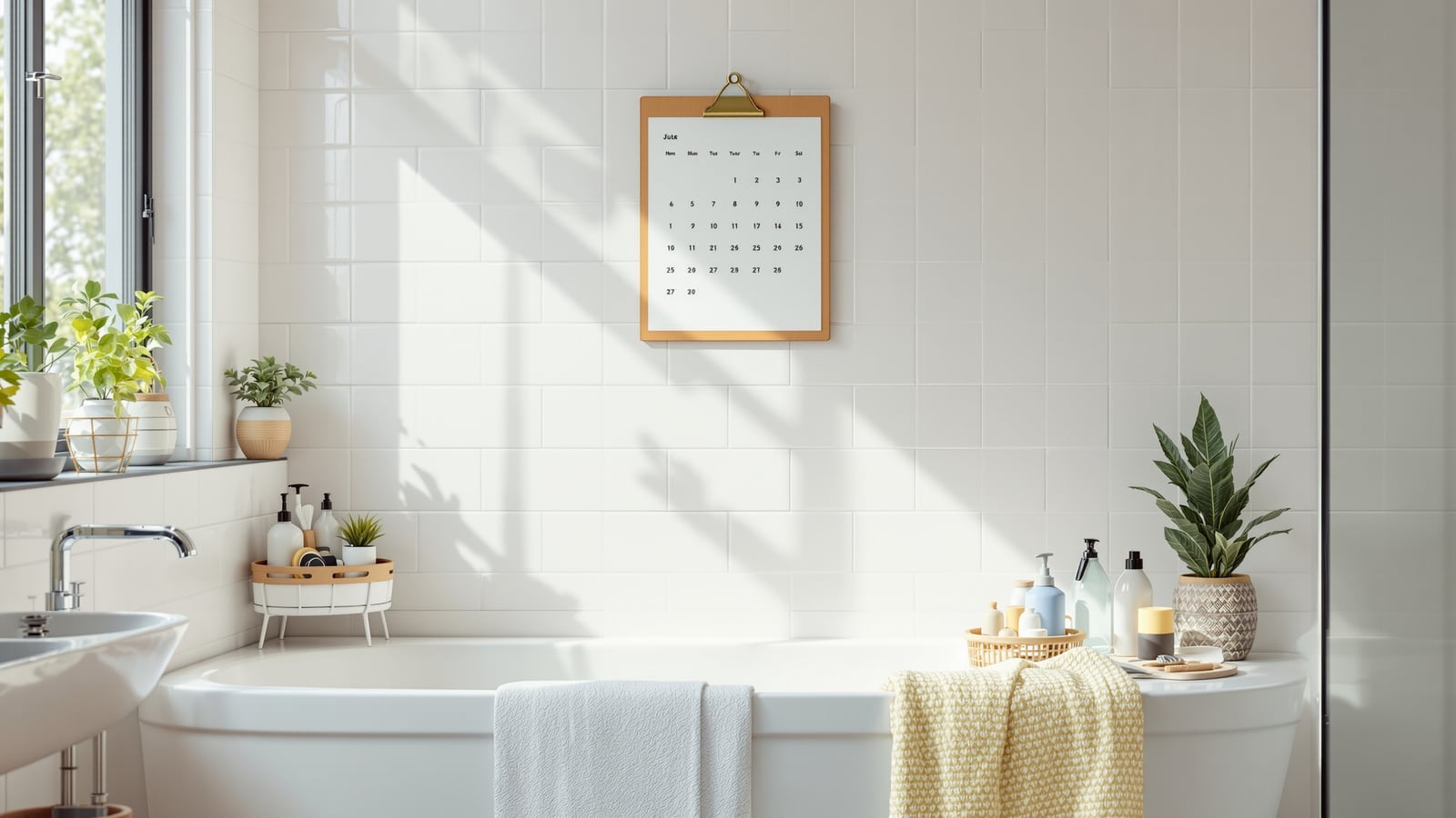 Bathroom Maintenance Checklist India: A Printable Daily, Weekly, Monthly & Yearly Schedule
