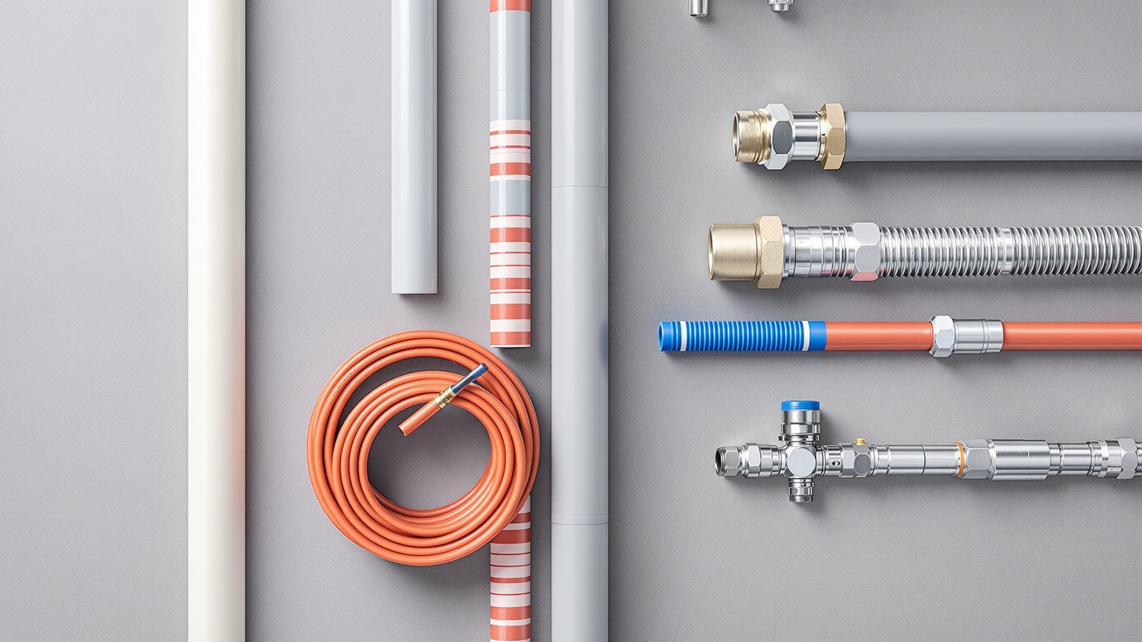 Bathroom Pipe Material in India: CPVC, UPVC, PEX, PPR & PVC Compared