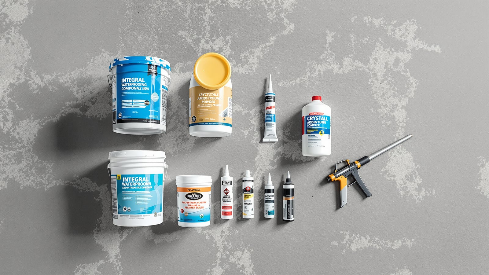 Bathroom Waterproofing Chemicals in India: Compounds, Admixtures & Sealants