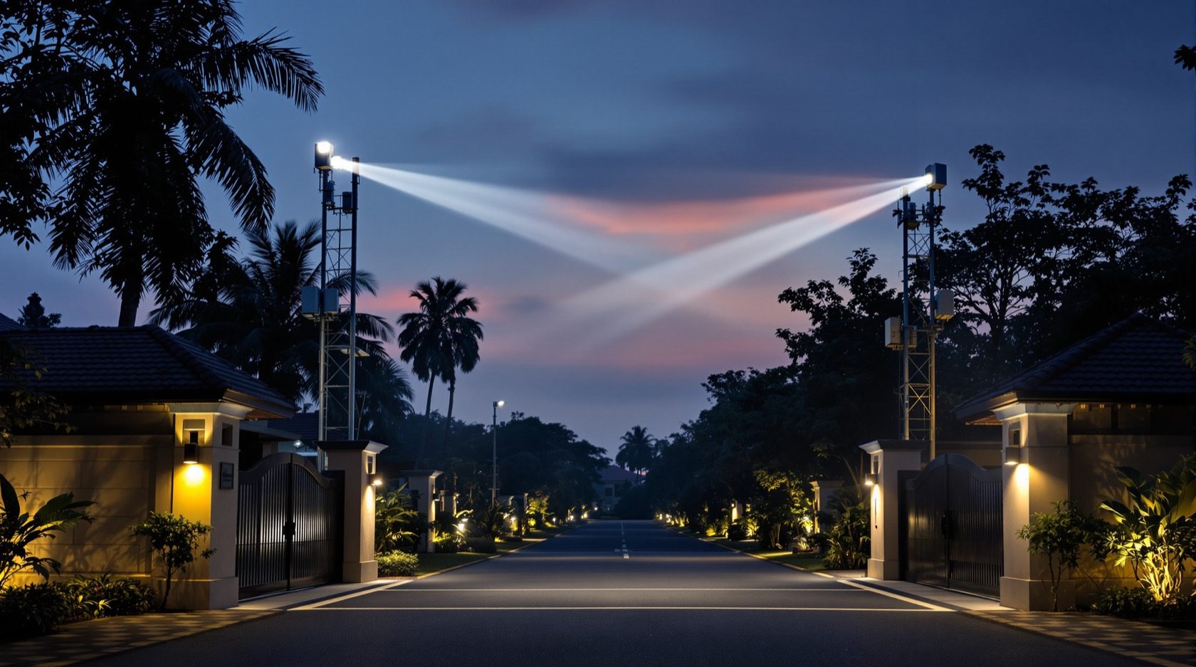 Beam Sensors in India (2026): Active-Infrared Perimeter Detection for Gates, Walls and Farmhouse Boundaries