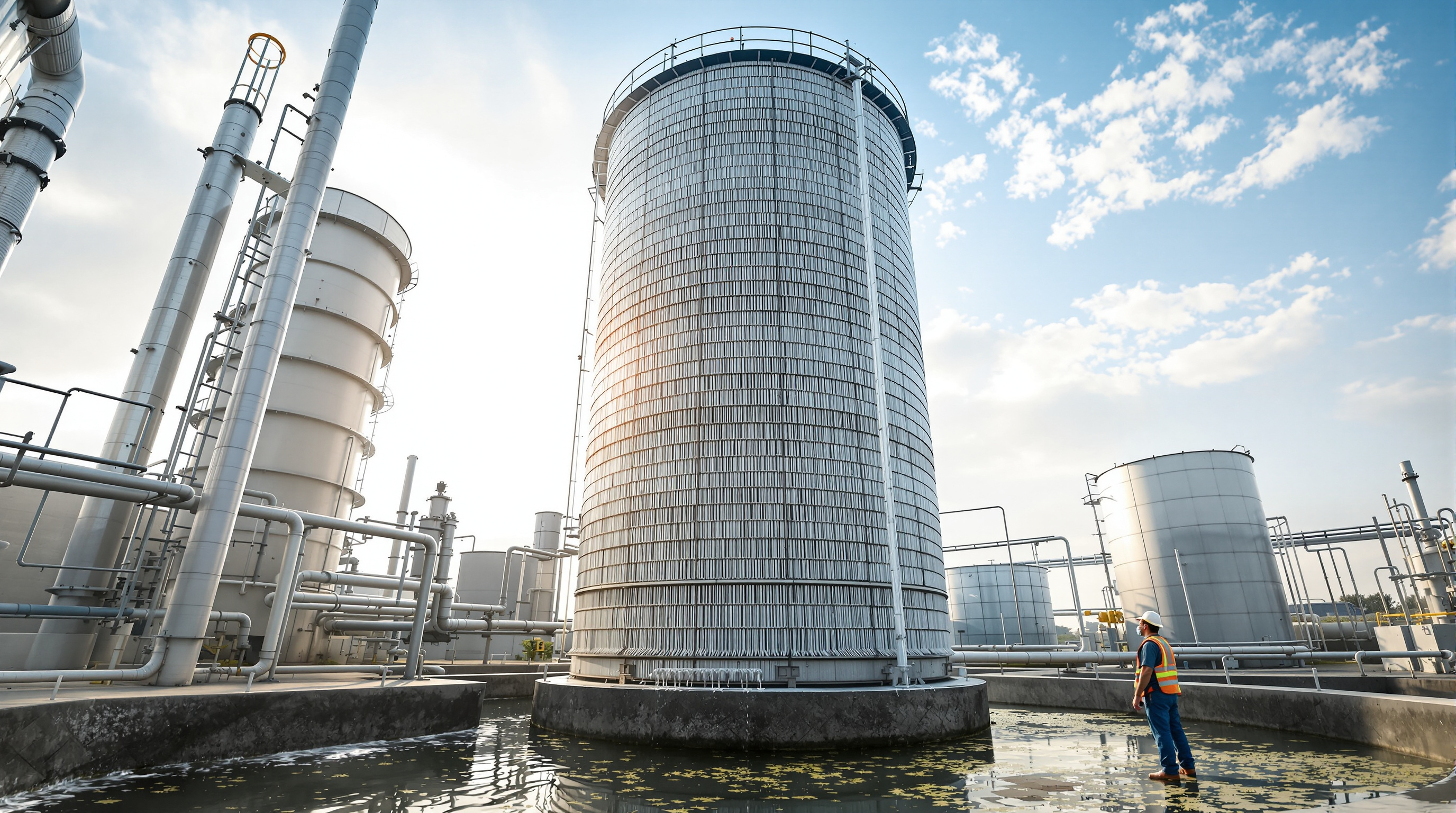 Bio Tower Systems: Packed-Media Trickling Towers for High-Load Treatment