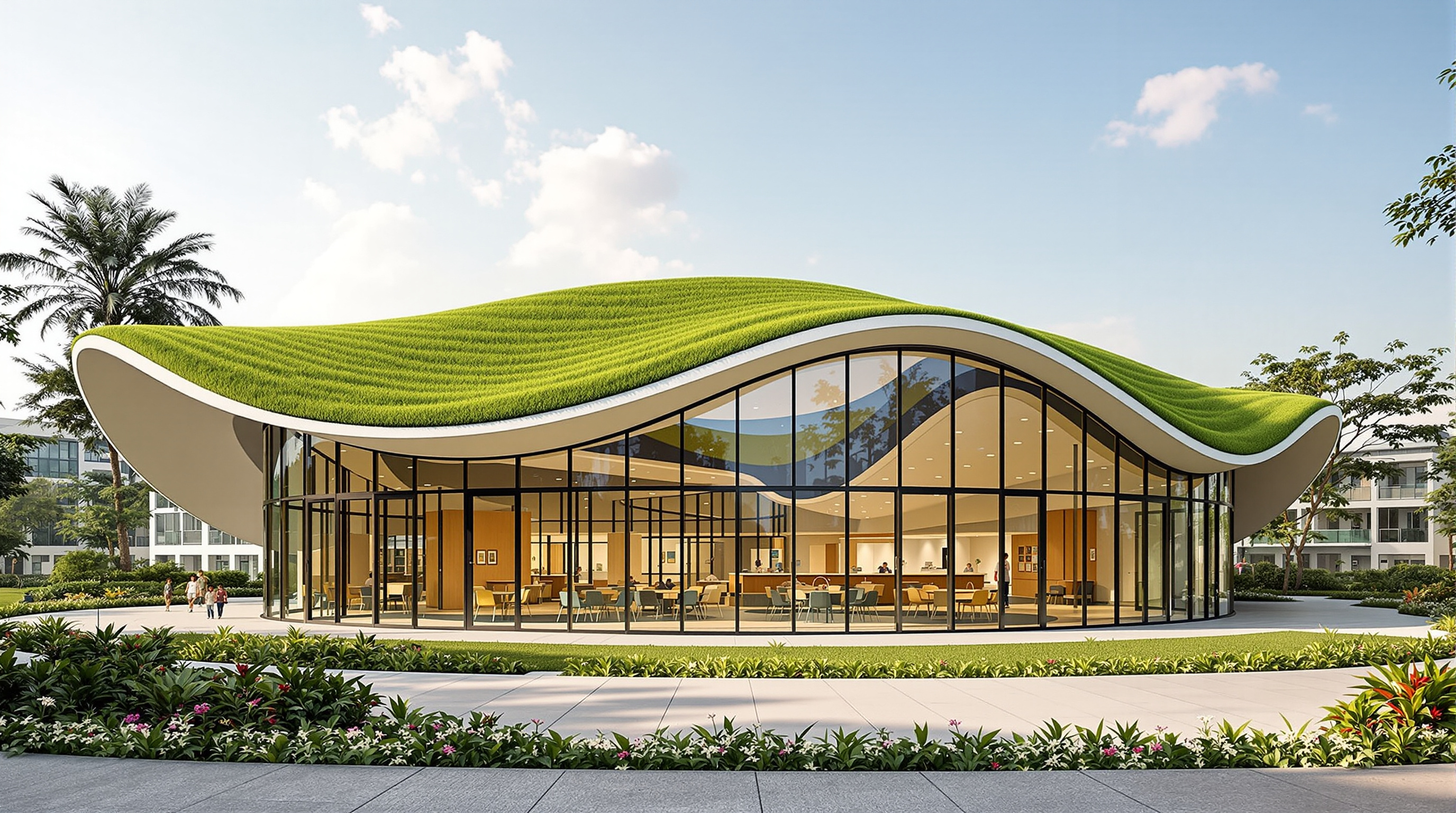 Cocoon at Bloomingdale International School: A Parametric Shell Brought Down to a Child's Scale