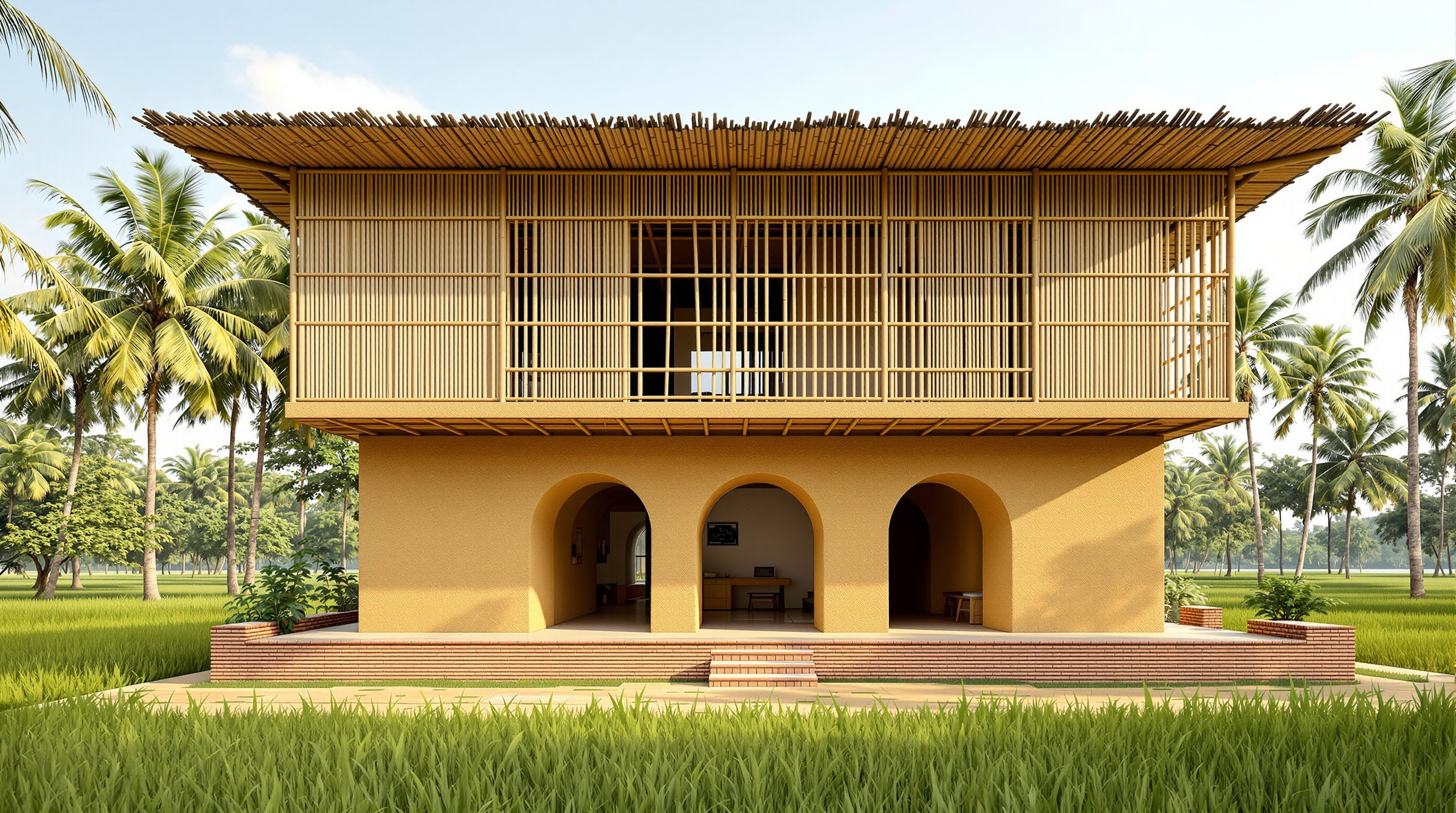 METI Handmade School: How Anna Heringer Made Mud and Bamboo Modern