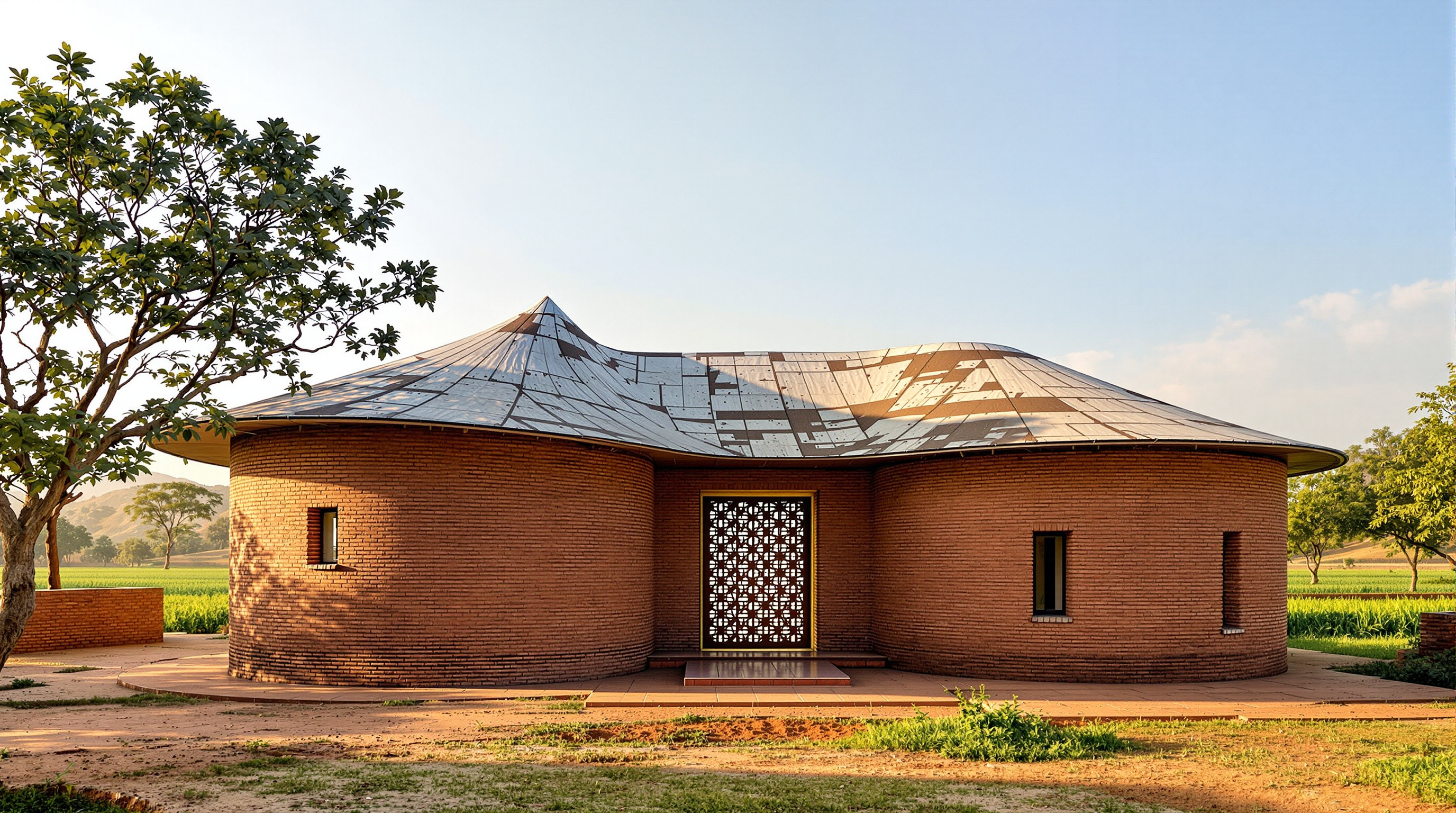 Brick House, Wada: How iSTUDIO Bent an Ancient Craft into a Curve