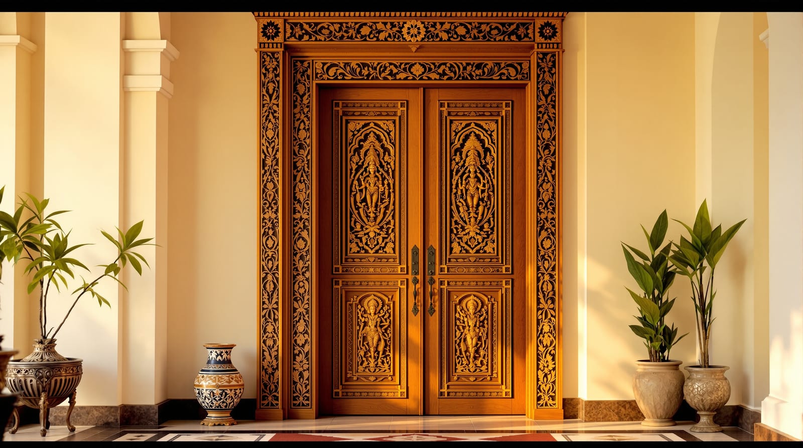 Carved Door Designs in India (2026): Motifs, Regional Styles, Hand vs CNC & Costs