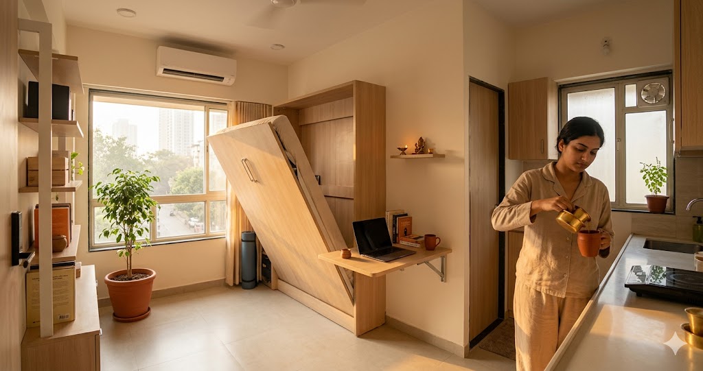 Compact Urban Living — The Day-to-Day Lifestyle for 350-650 sqft Indian Homes (2026)