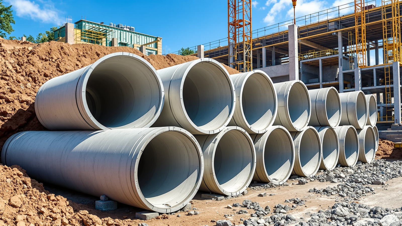 Concrete (RCC) Pipes in India: Specifying NP2, NP3 and NP4 for Drainage and Stormwater