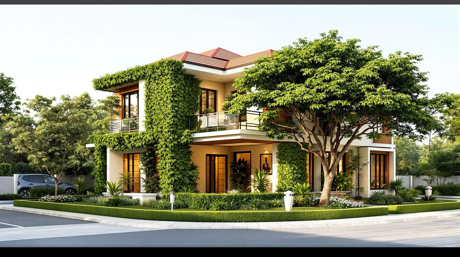 Landscape Planning for Corner Plots