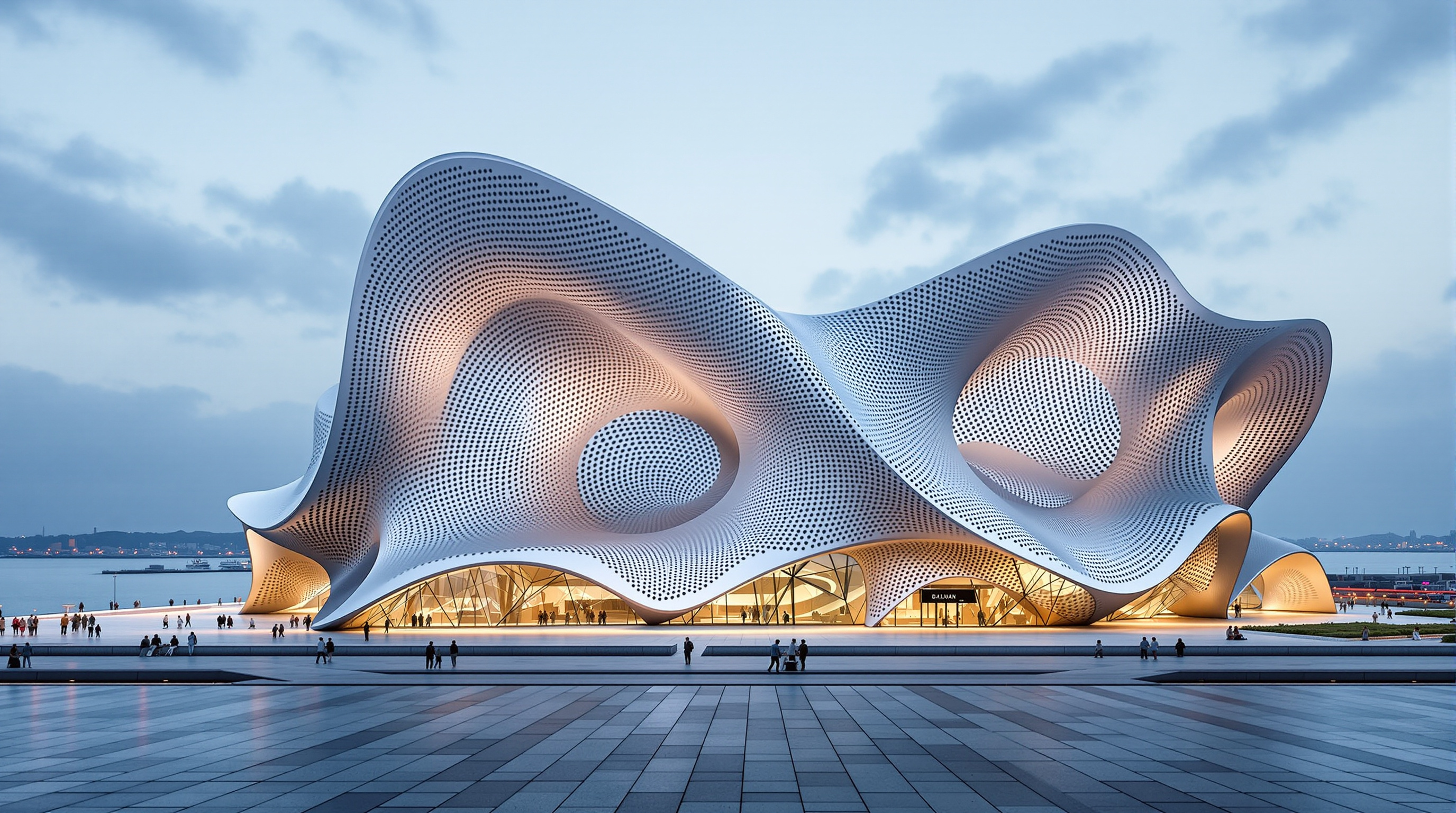 Dalian International Conference Center: When the Skin Bulges to Fit the Rooms Inside