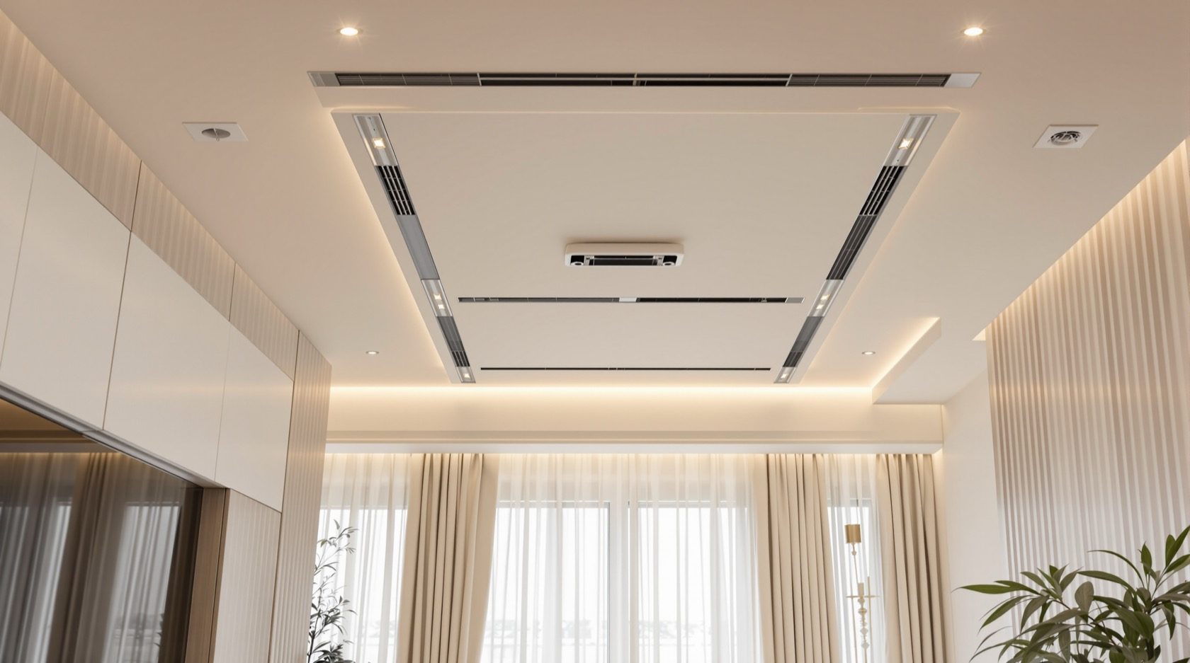 Ducted & Cassette AC: Concealed Cooling for a Clean Ceiling