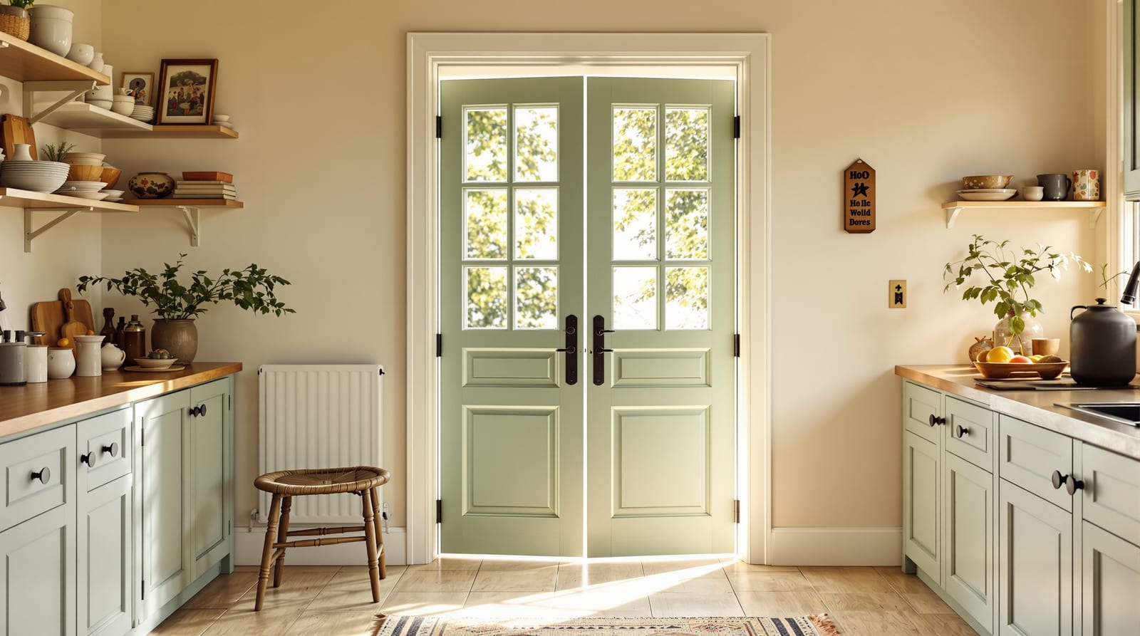 Dutch Doors in India: Split / Stable Doors for Kitchens, Nurseries & Vendor Entrances