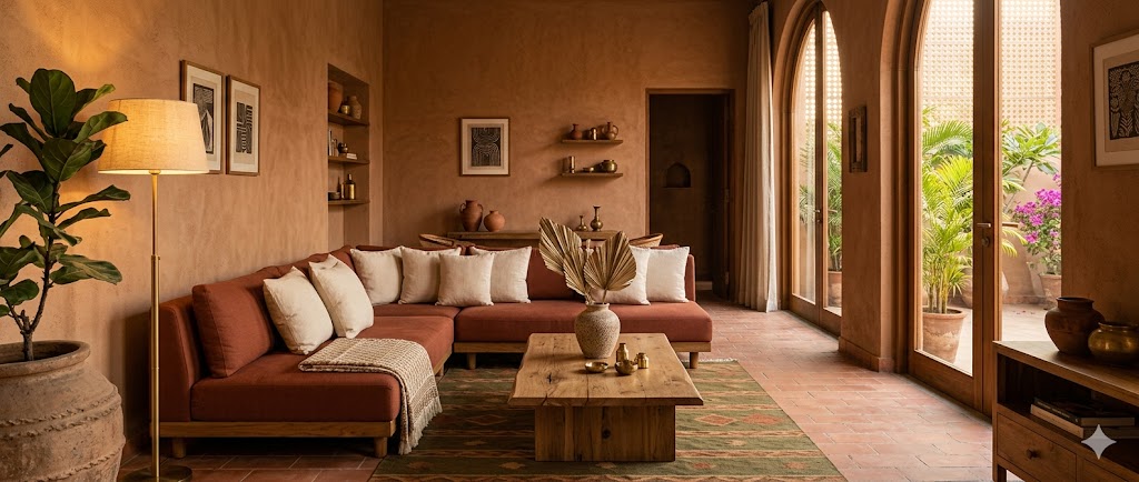 Earthy Interior Color Palettes for Indian Homes