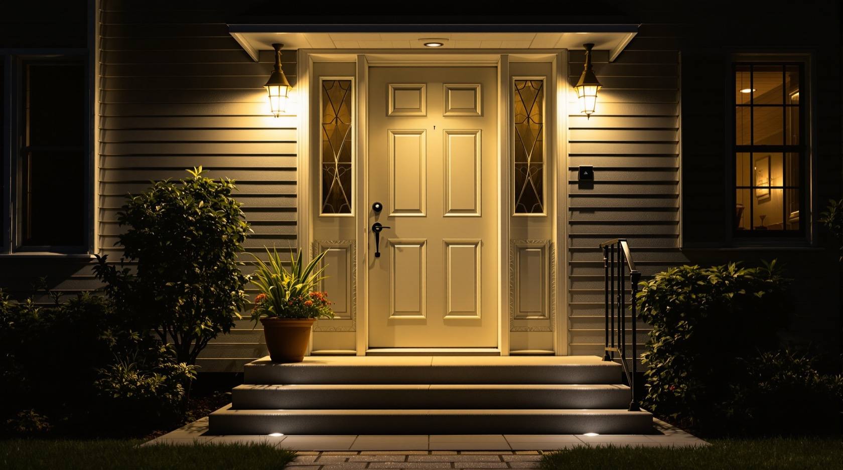 Entrance Lighting for Security in India (2026): Lighting the Gate, Approach and Door So an Arriving Visitor Is Clearly Seen