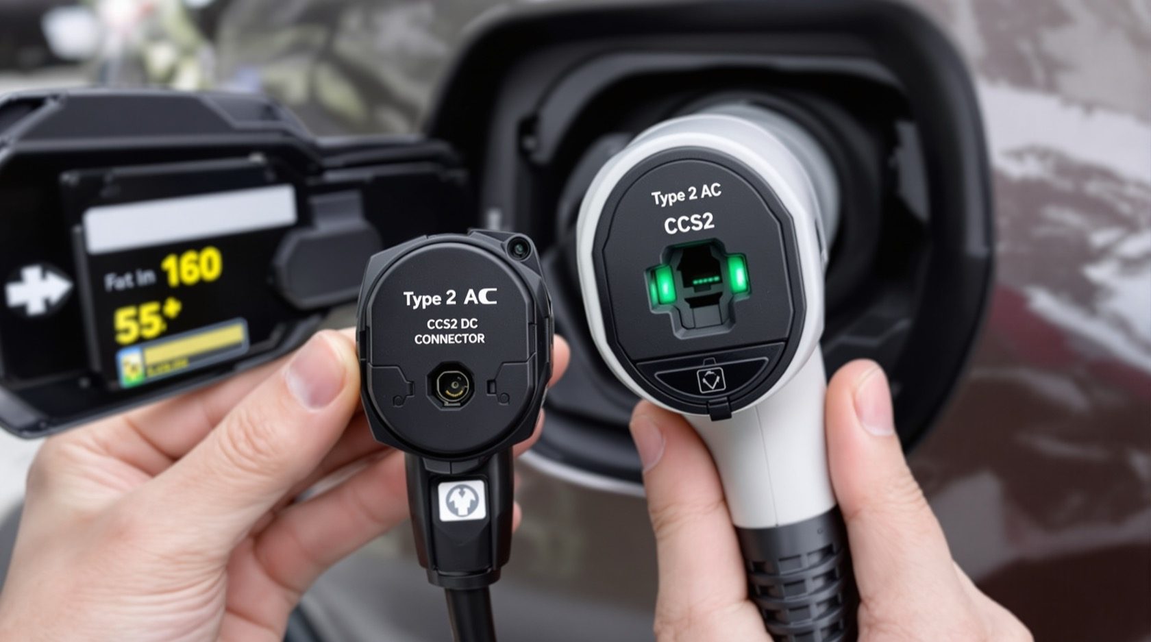 EV Charger Types: AC vs DC, Connectors & Charging Speeds