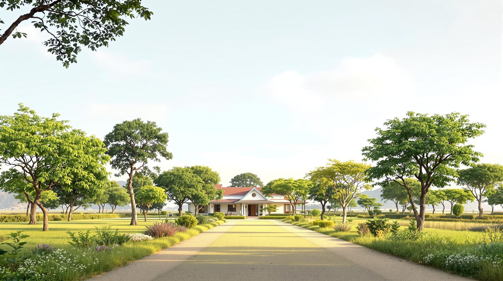 Landscape Design for Farmhouses & Weekend Homes