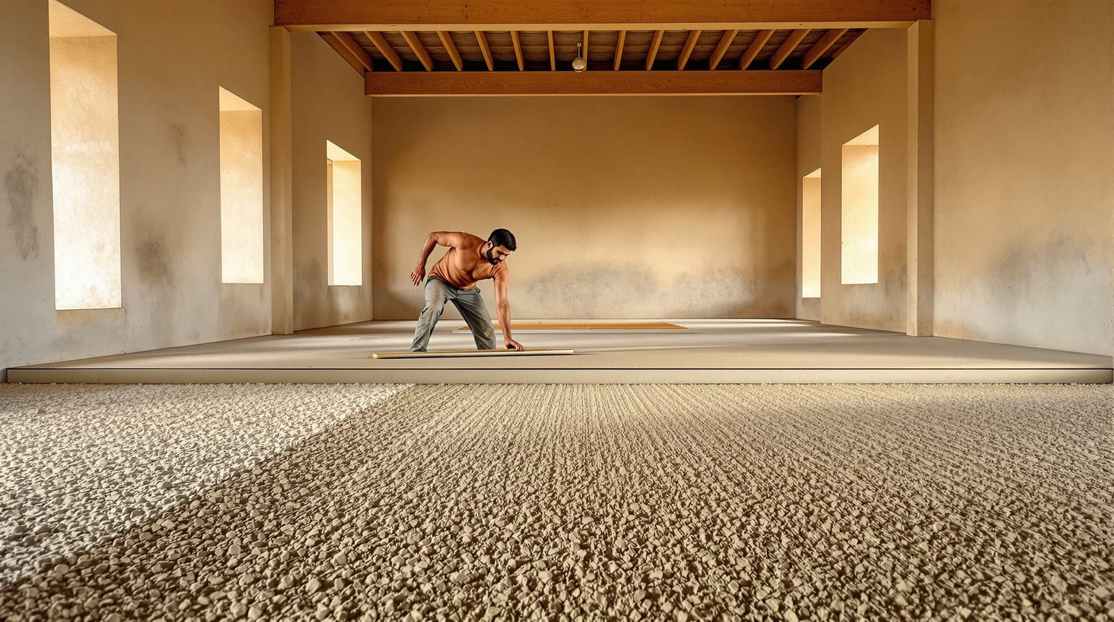 Floor Screed and Mortar Bed in India: Ratios, Thickness, Slopes and Curing