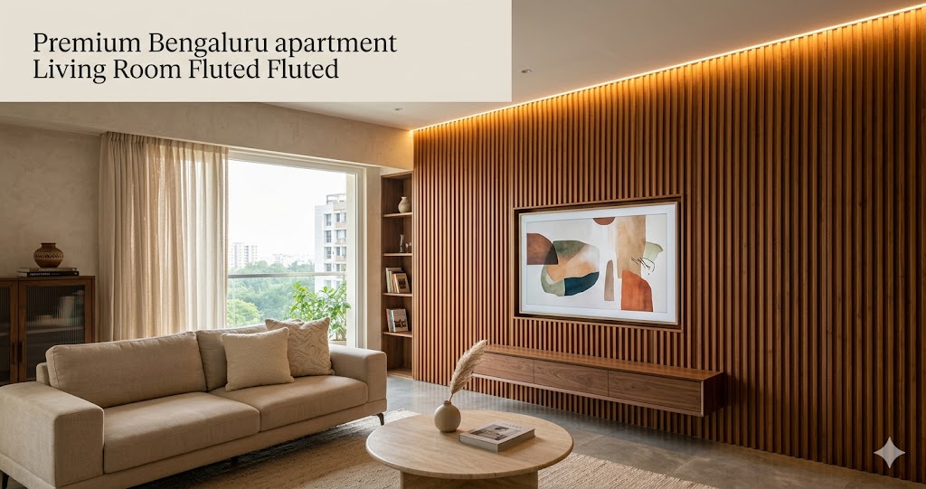 Fluted Panel Design — A Working Reference for Indian Interiors 2026