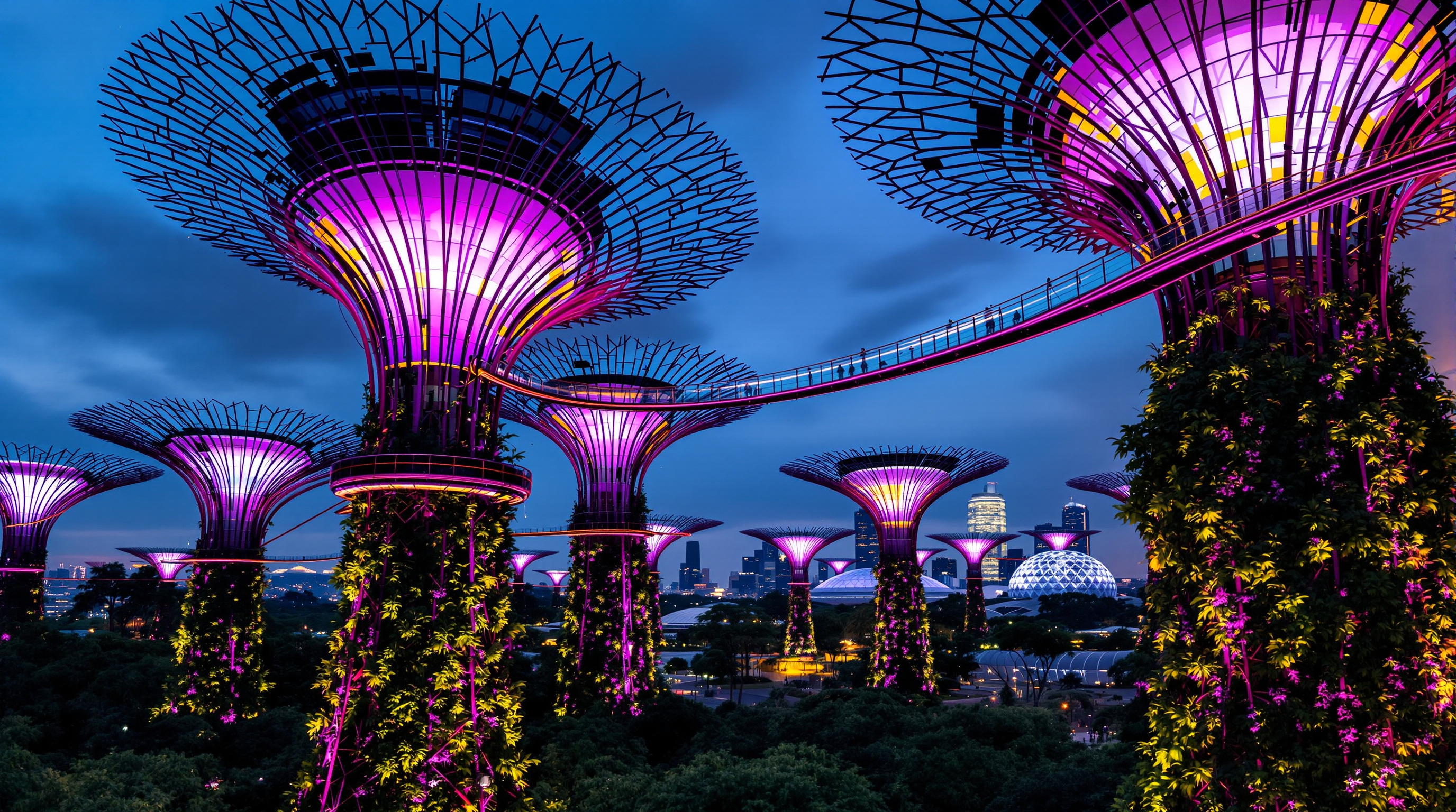 Gardens by the Bay: How Singapore Turned Cooling Machines into a Forest