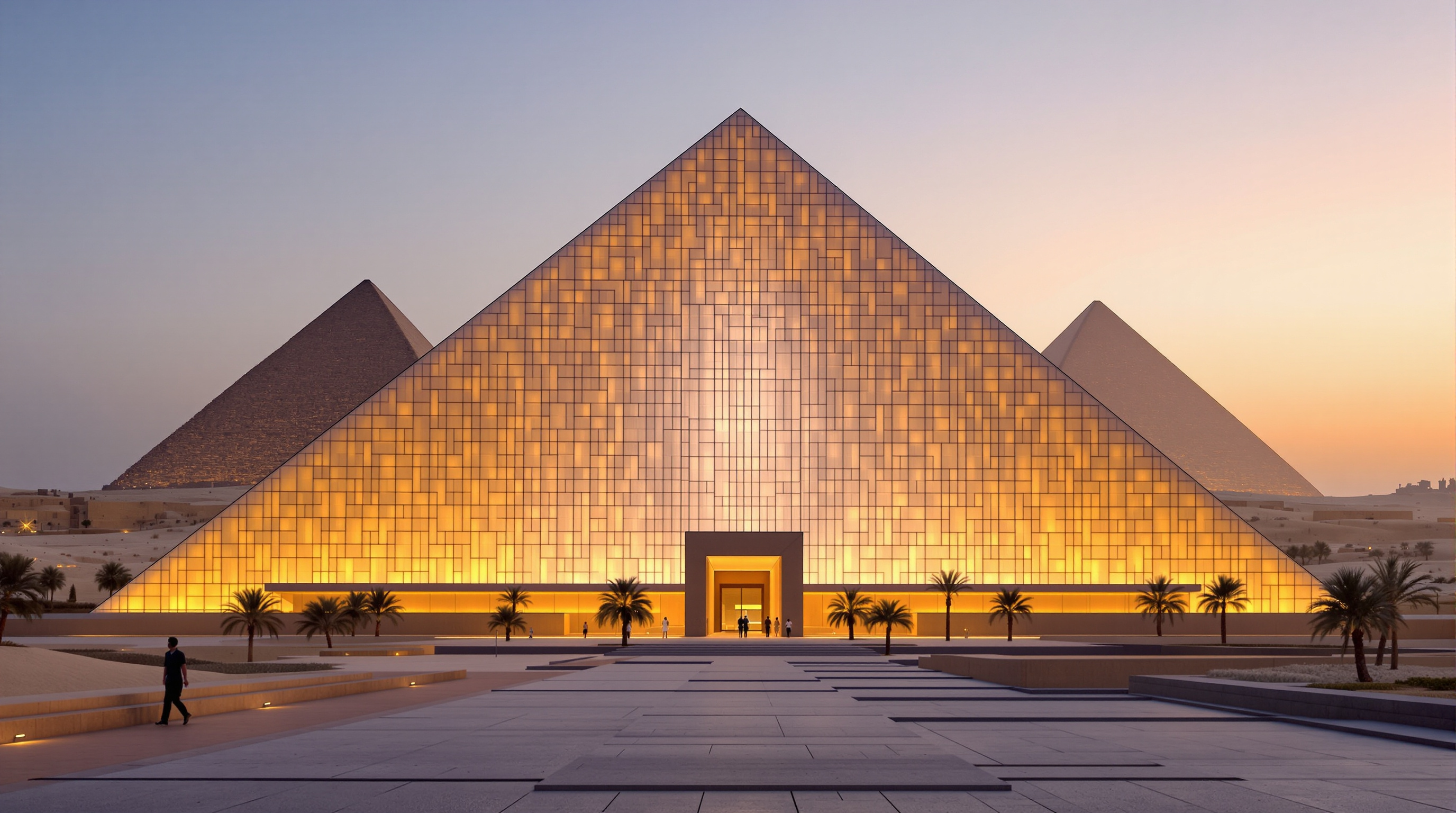 Grand Egyptian Museum: How Heneghan Peng Turned a Sightline into a Building